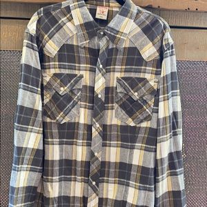 True Religion Men Flannel XXL EUC